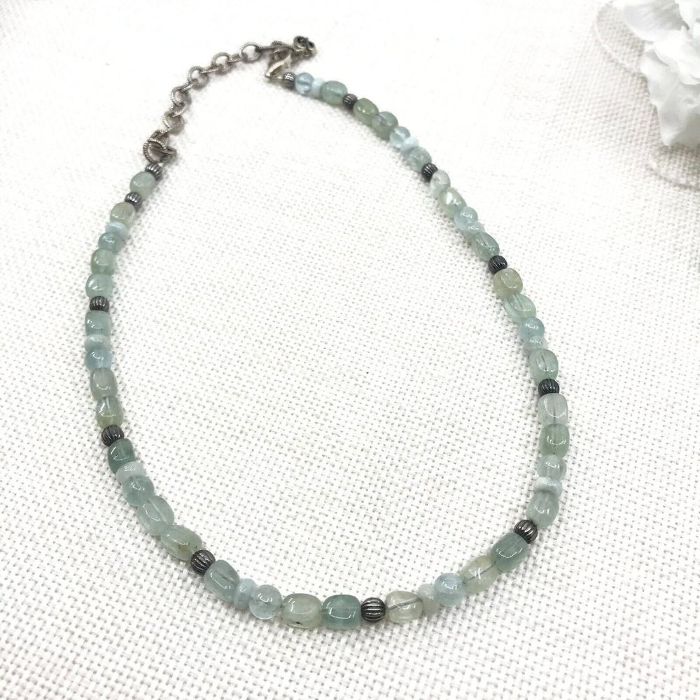 Sincerely Southwest Sterling Set: Earrings & Necklace, Like-New - Picture 9 of 10